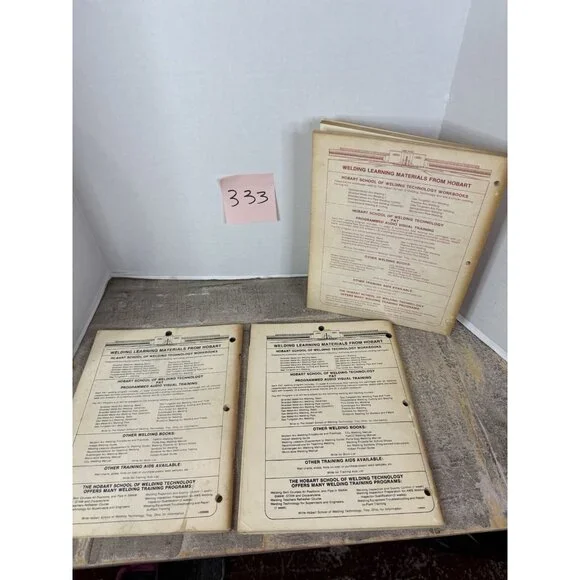 PAT Welding Training Bundle Of 3 Books #333